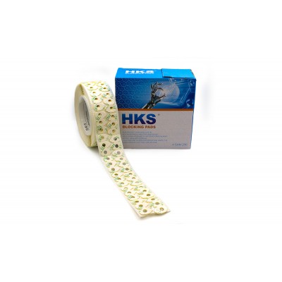Липеды HKS blocking pads желтые Ø14*21 - 100 шт