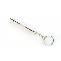 Отвертка-брелок многофункциональная (серая)