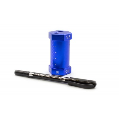 Разметчик с маркером для горизонтальных линий