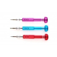 Отвертка цветная с 4 сменными насадками