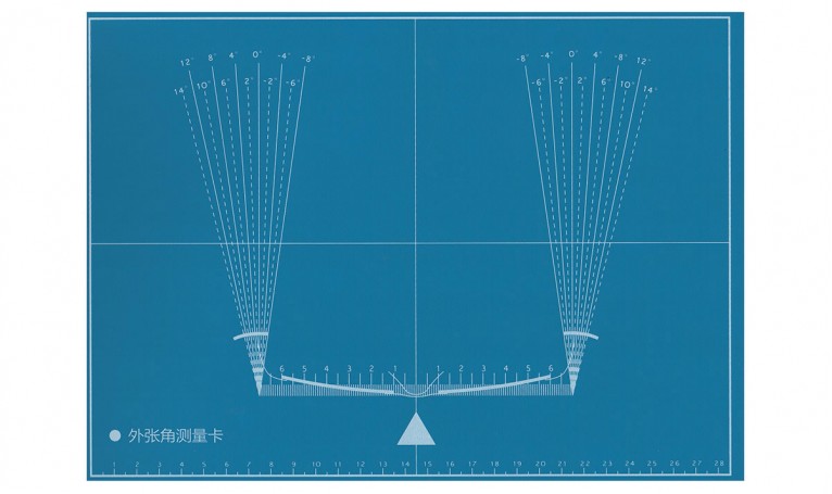 Карта-килимок для вимірювання РМЦ і розмітки прогресиву