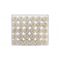 Набор винтов, гаек, клипс, втулок (в квадратной коробке) на 30 круглых контейнеров №1 Набор винтов, гаек, клипс, втулок (в квадратной коробке) на 30 круглых контейнеров №1