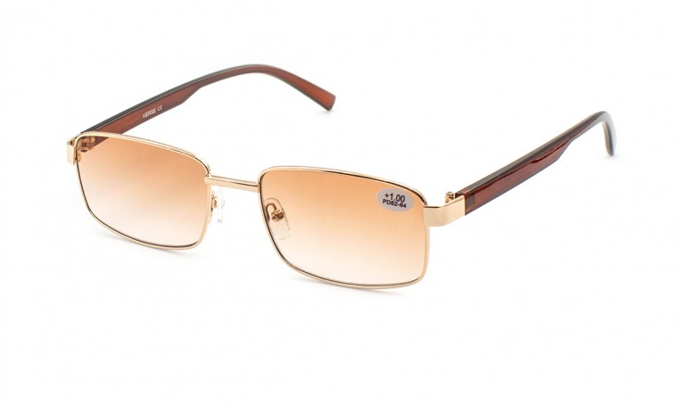 Очки Verse 24027-C3 тонированные в металлической оправе