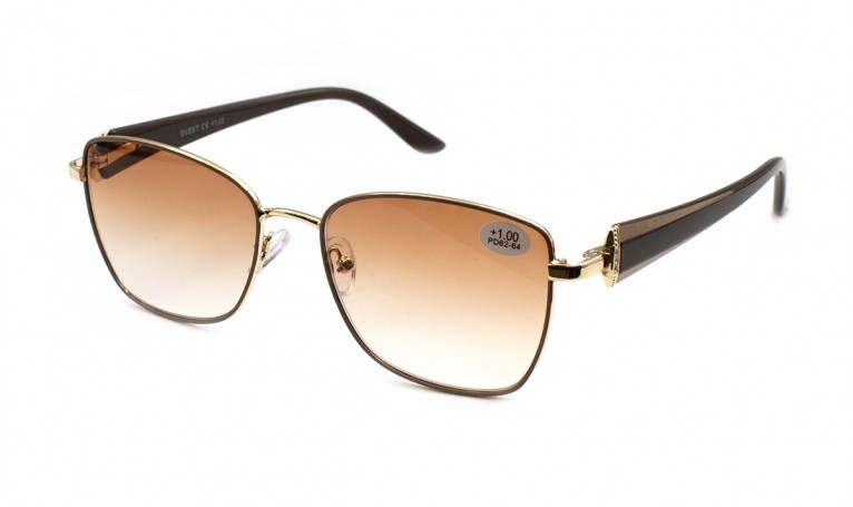 Очки Gvest 24416-C2 тон. в металлической оправе