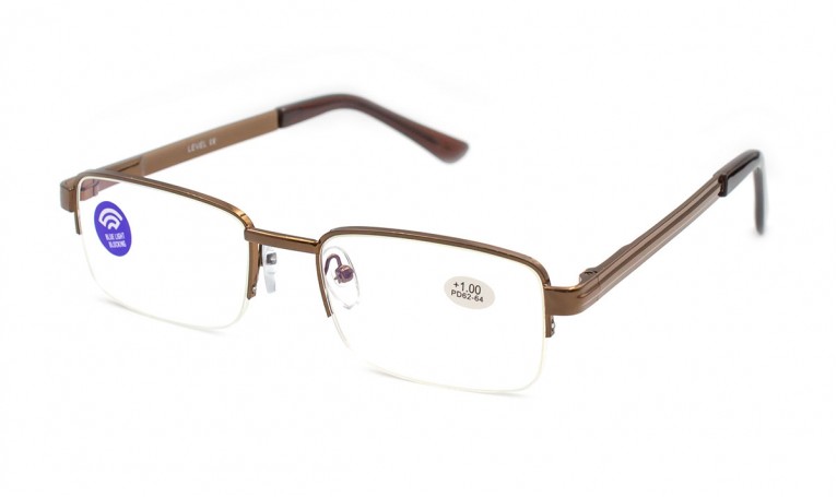 Окуляри Level  1608S-C4 blueblocker в металевій оправі