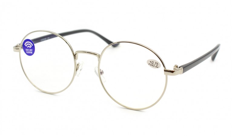 Очки Verse 23100-C2 Blue blocker в металлической оправе