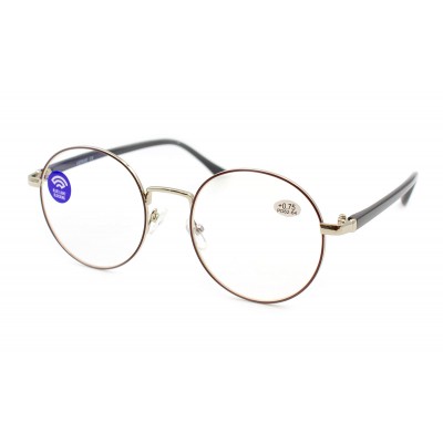 Очки Verse 23100-C3 Blue blocker в металлической оправе Очки Verse 23100-C3 Blue blocker в металлической оправе