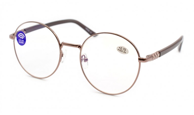 Очки Verse 23103-C2 Blue blocker в металлической оправе