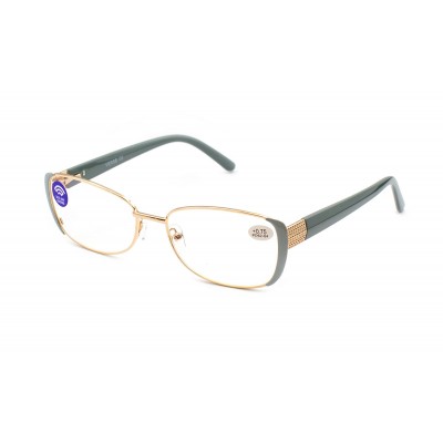 Окуляри Verse 23145-C2 Blue blocker в металевій оправі