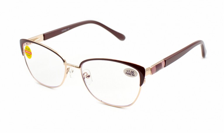 Очки Verse 24008-C2 Blue blocker в металлической оправе