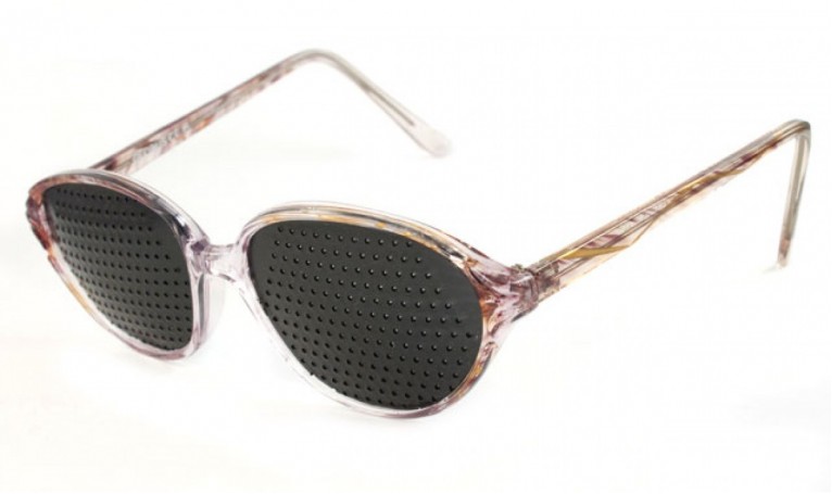 Окуляри  тренажери   жіночі пласт. оправа (Ізюм)